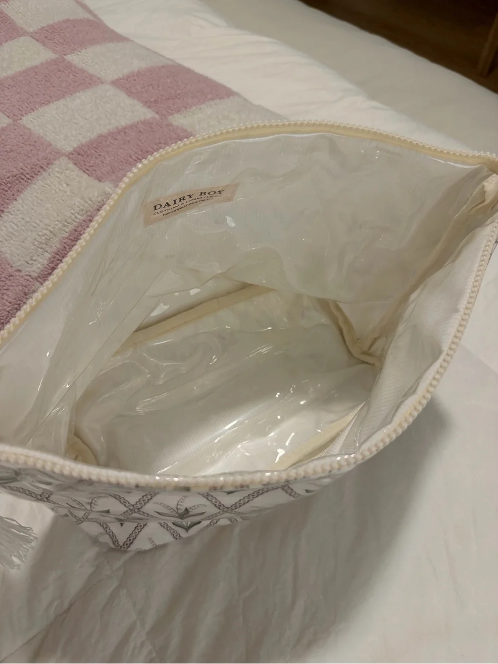 NEW Dairy Boy Makeup Bag